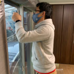 防犯対策、名古屋市天白区、防犯フィルム・防犯窓鍵・玄関主錠増設工事が完了。