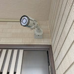いたずら対策、名古屋市中村区での監視カメラ設置工事が完了。