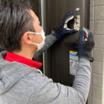 防犯対策、名古屋市守山区、窓・玄関を強化&防犯カメラ設置工事が完了。